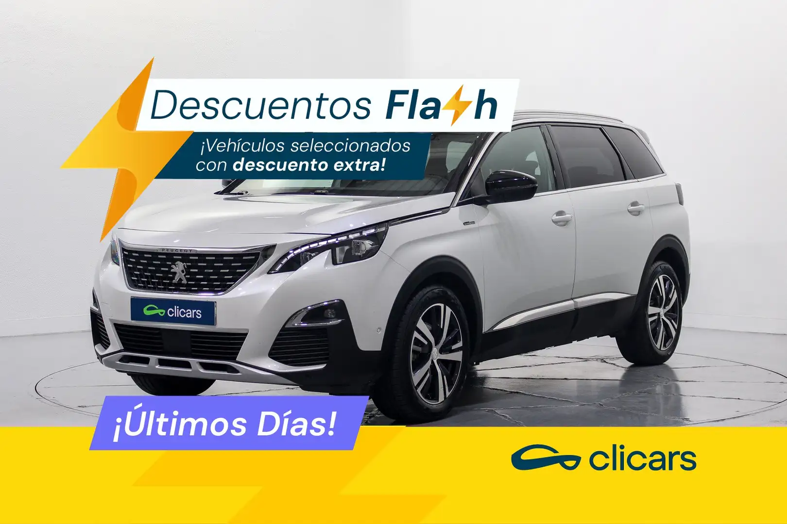 Peugeot 5008 1.6 PureTech S&S GT Line 180 EAT8 Blanc - 1