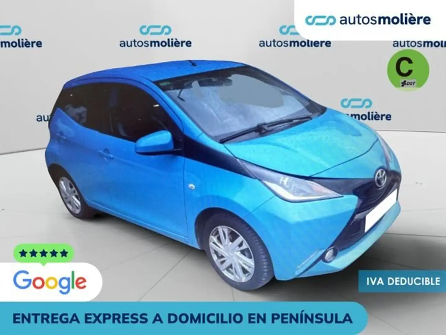 Toyota Aygo 1.0+70+x-play+51+kW+%2869+CV%29 Azul - 1