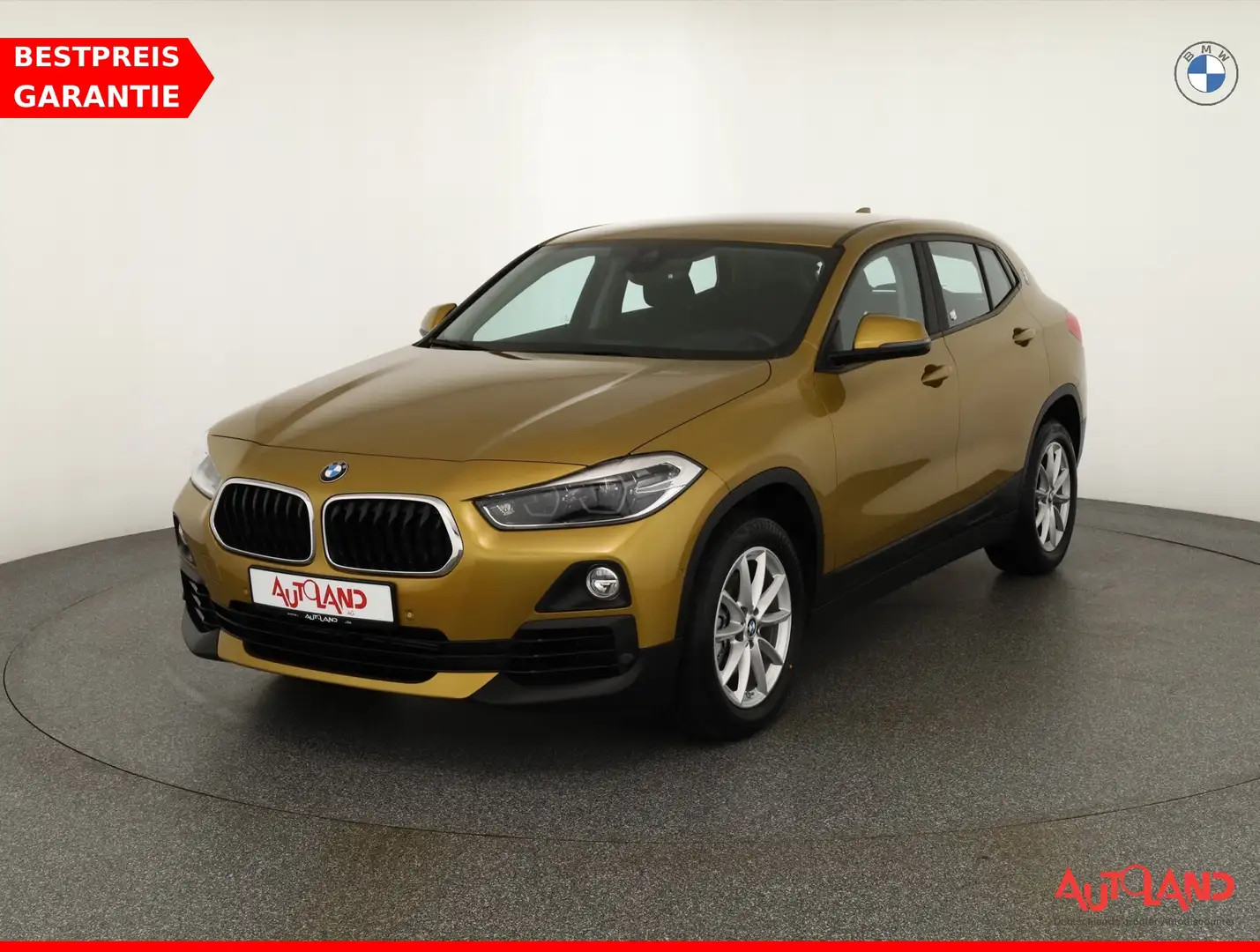 BMW X2 18i Advantage LED Navi Sitzheizung DAB USB Gold - 1