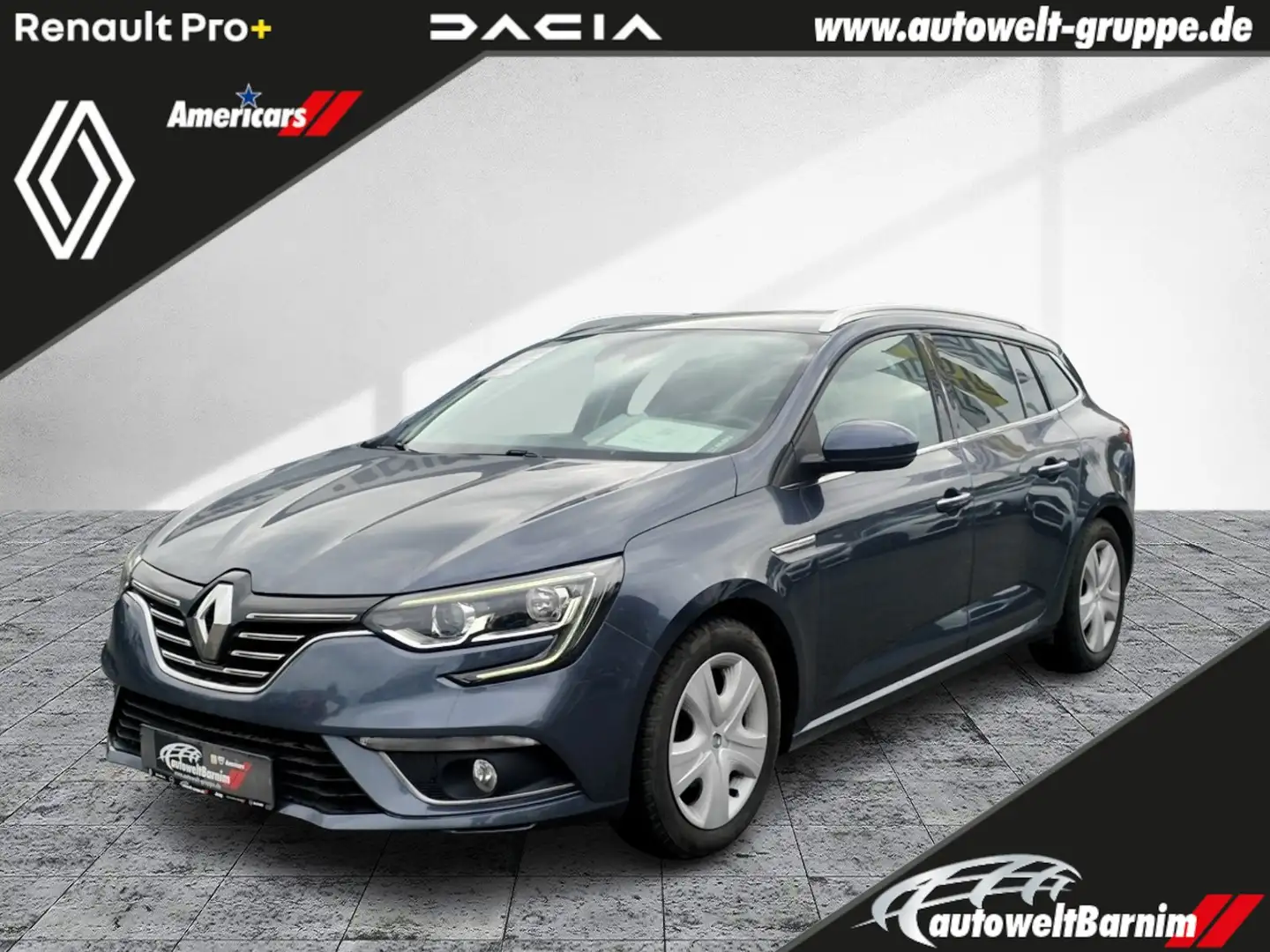 Renault Megane IV Grandtour Intens 1.2 Gris - 1
