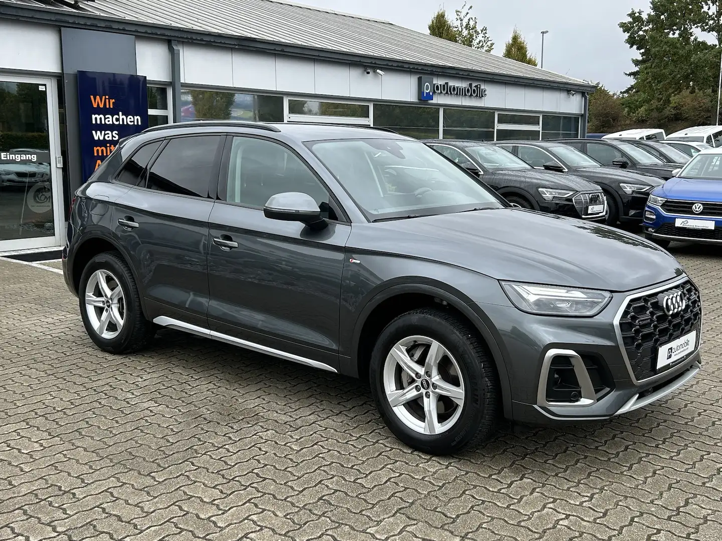 Audi Q5 40 TDI quattro S line S Tronic*LED*NAVI*GRA* Grau - 2