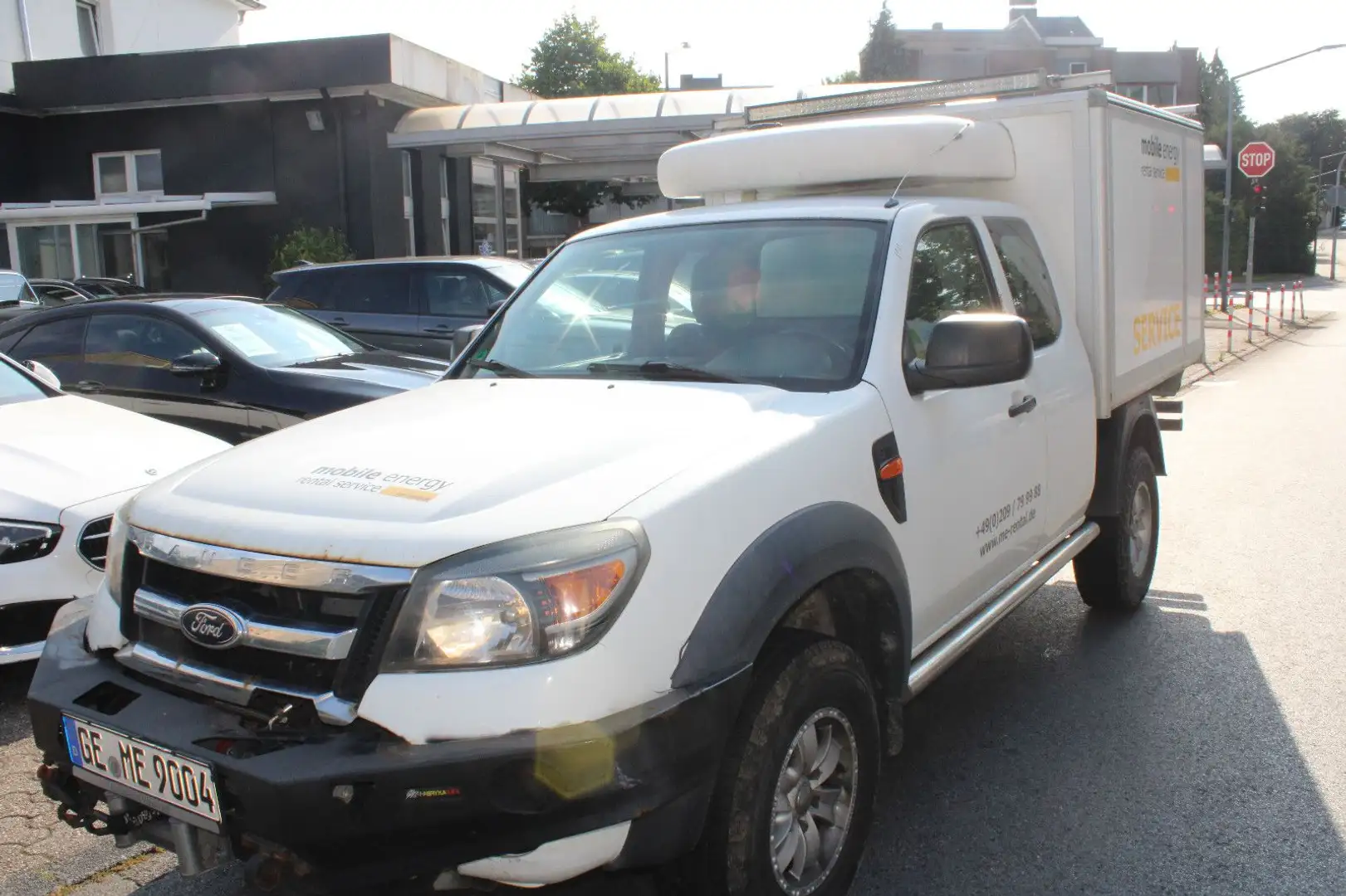 Ford Ranger 2.5 TD XL DOKA*4X4*KÜHLAUFBAU*WINDE! Weiß - 1