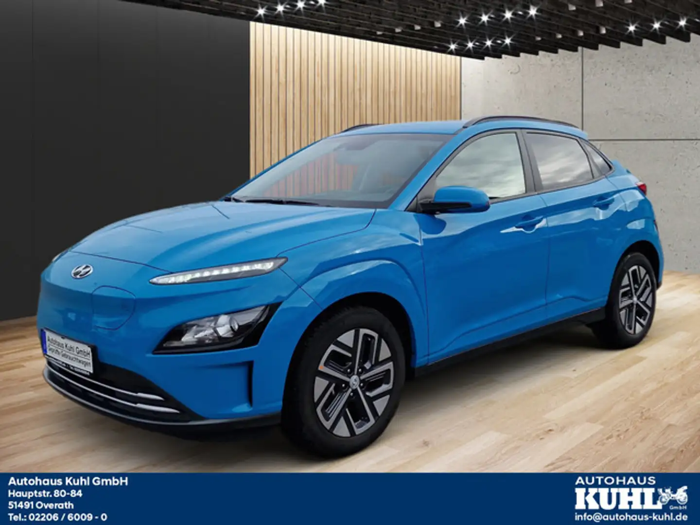 Hyundai KONA Kona Ev 39,2 kWh Edit 30+ Navi,Klima,SHZ&LHZ Blau - 1