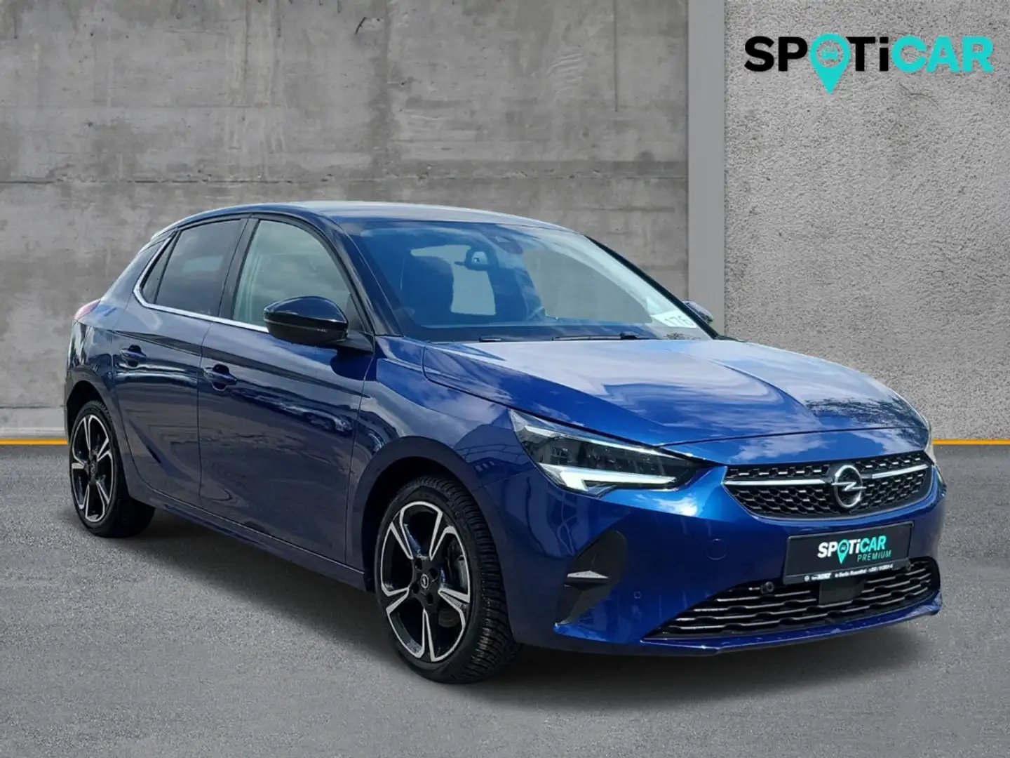 Opel Corsa F Elegance 1.2 Turbo, LED, Klimaauto,SHZ Blauw - 2