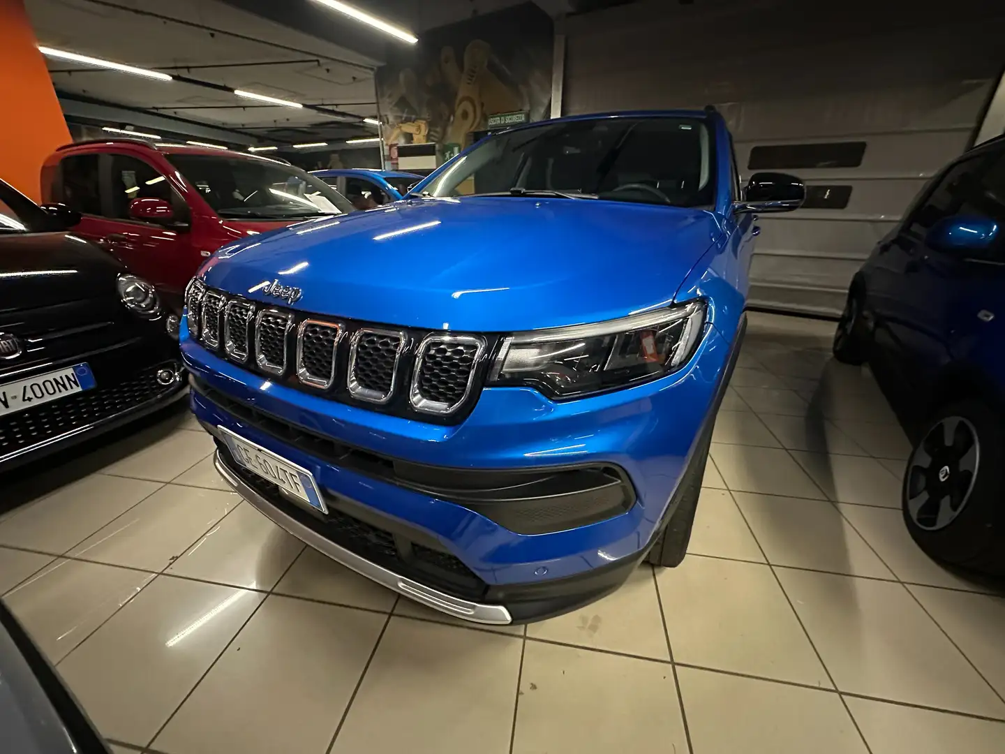 Jeep Compass Compass II 2021 1.3 turbo t4 phev Limited 4xe auto Blu/Azzurro - 1