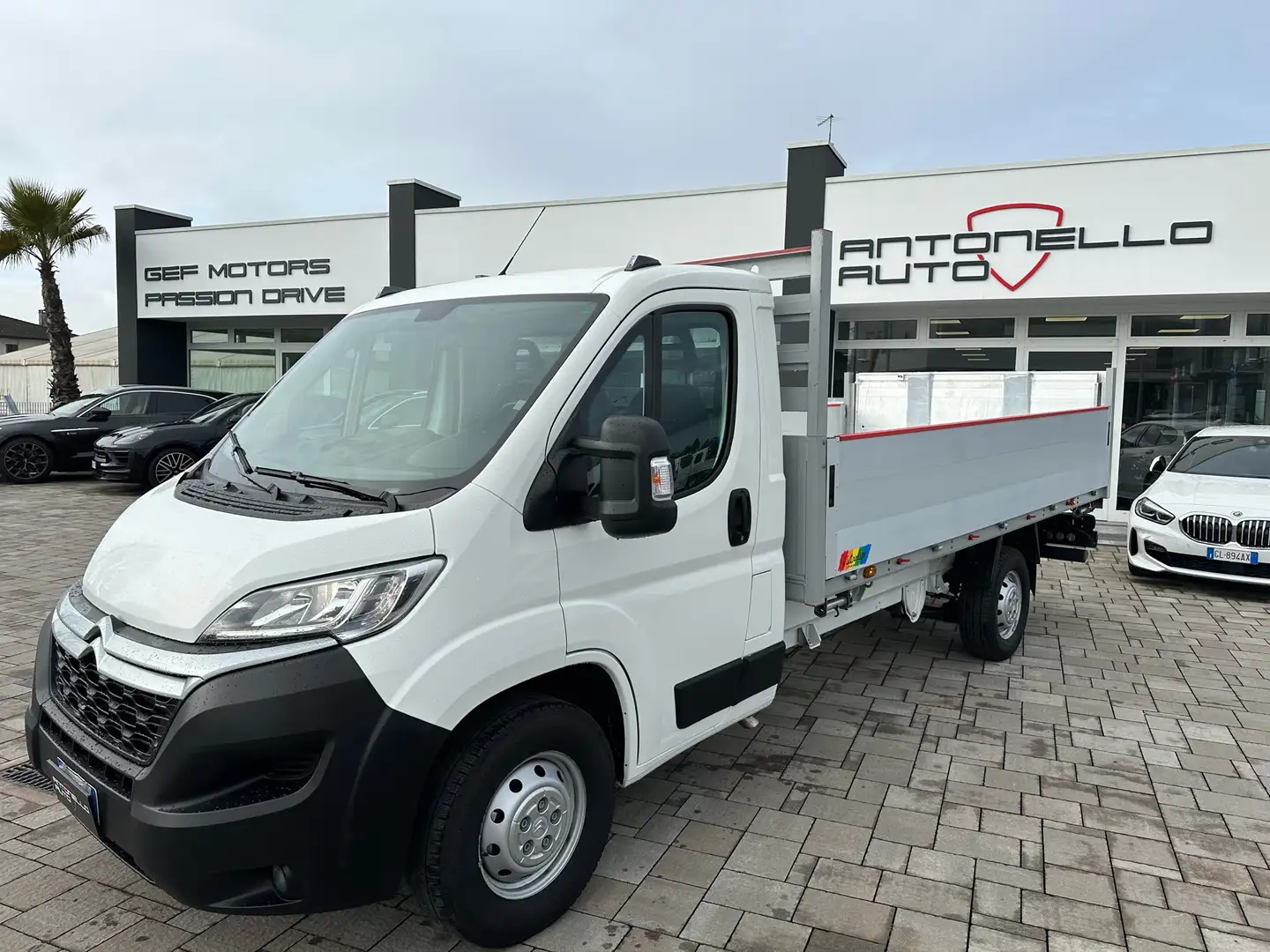 Citroen Jumper 35 HEAVY L4 140CV BlueHdi CASSONE SPONDA Blanc - 1