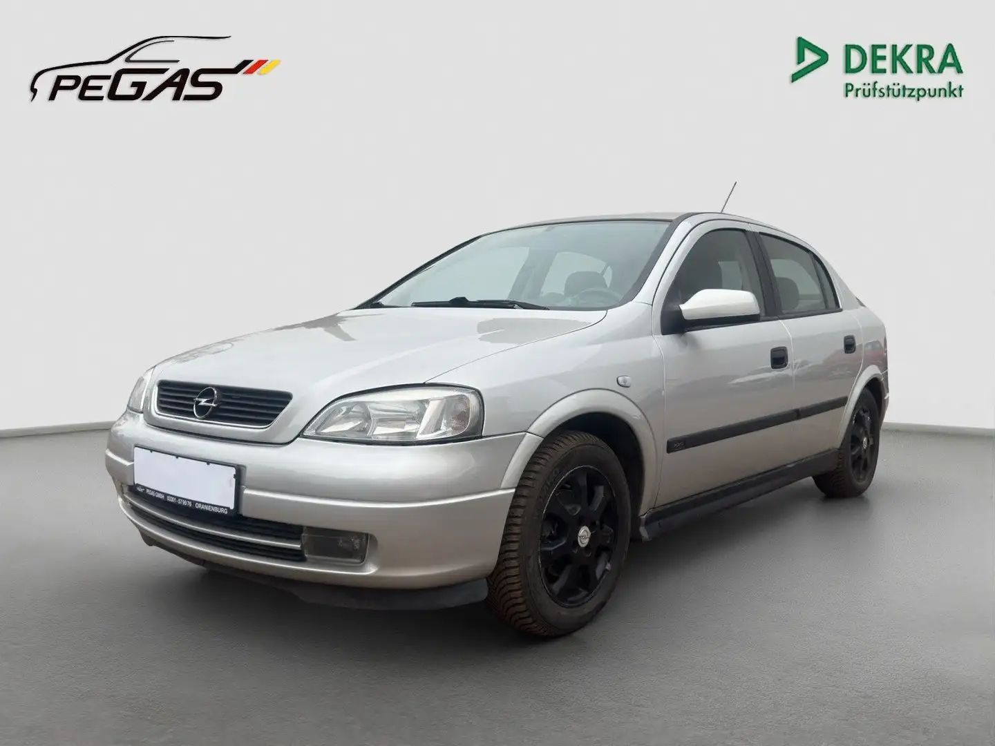 Opel Astra G 1.6 16V Elegance TÜV/SERVICE/ZAHNRIEMEN Silber - 1