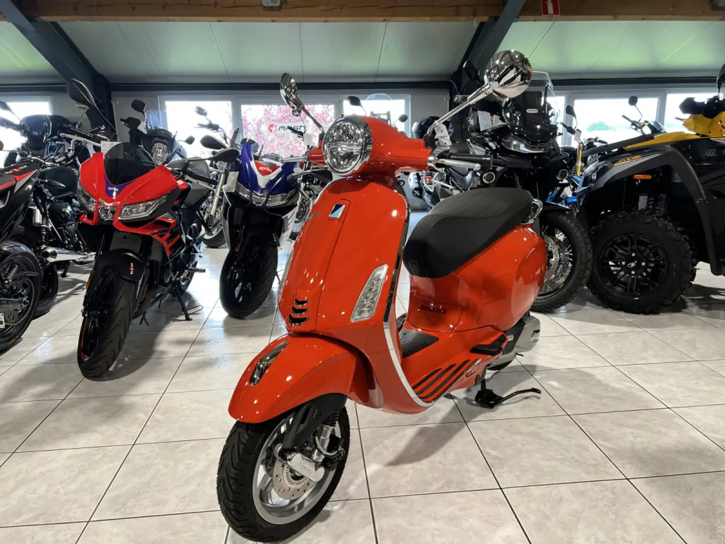 Vespa Primavera 125 ORANGE PASTEL E5+ Portocaliu - 2