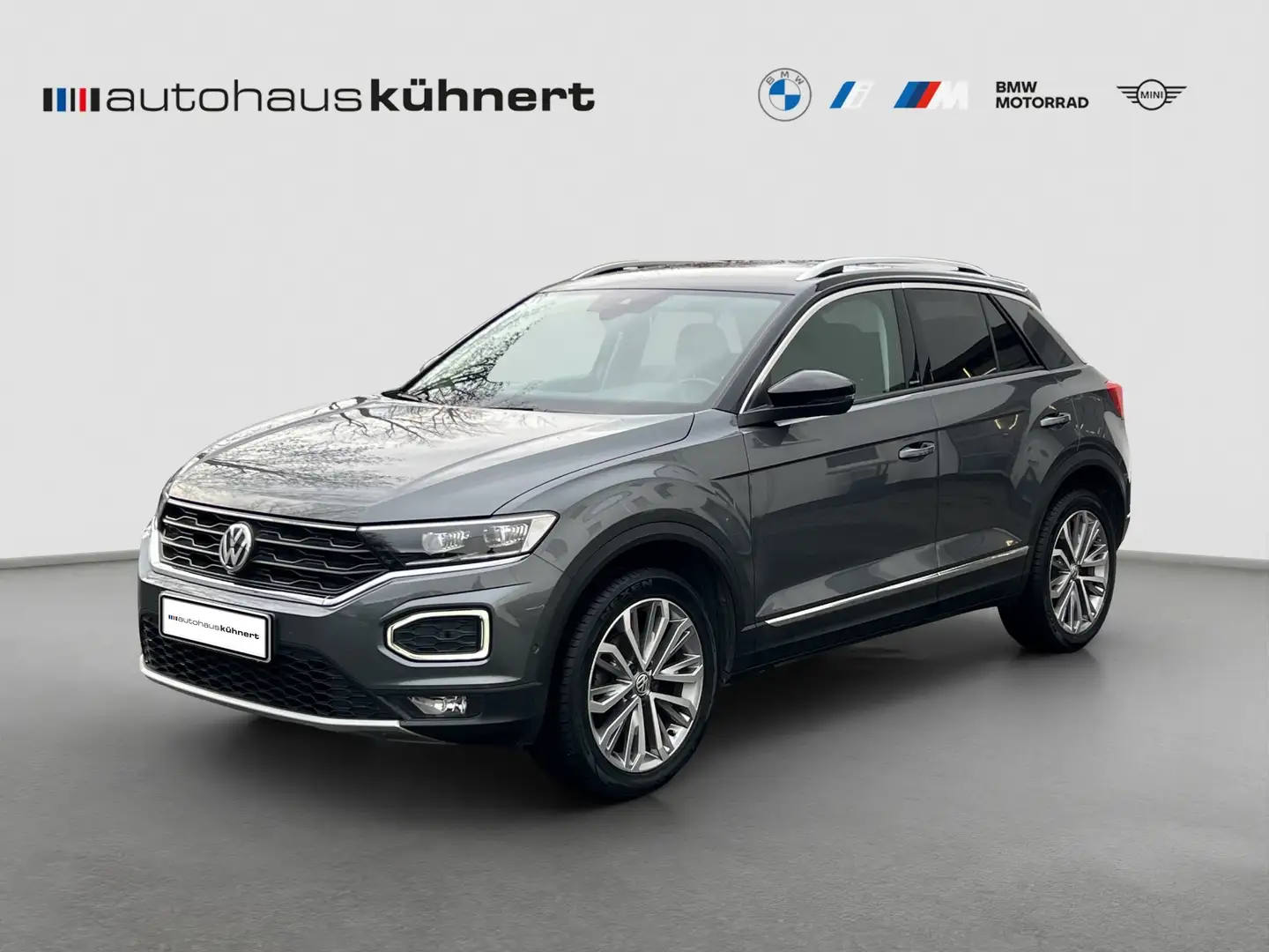 Volkswagen T-Roc 1.5 TSI IQ.DRIVE LED ACC SpurAss Navi RFK PDC Sitz Grau - 1