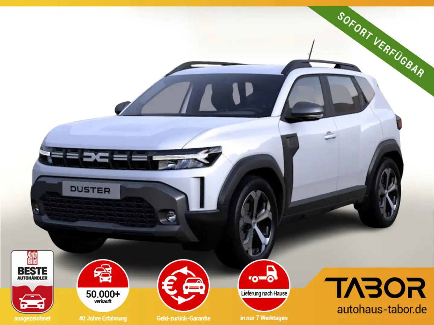Dacia Duster III 1.0 ECO-G 100 Journey TechnikP 18Z Blanc - 1