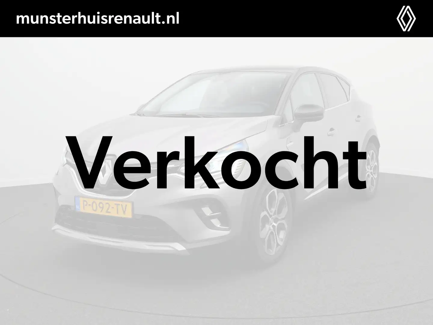 Renault Captur 1.0 TCe 90 Intens - Groot Navigatiescherm - All se Grijs - 1