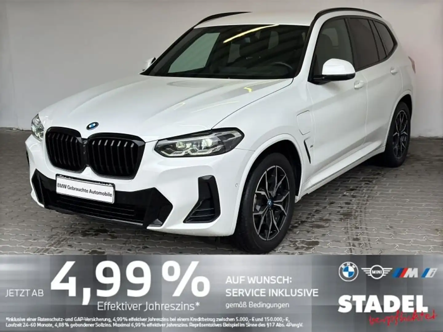 BMW X3 xDrive30e M Sport Navi.LED.HuD.360°.KomfZg Grau - 1