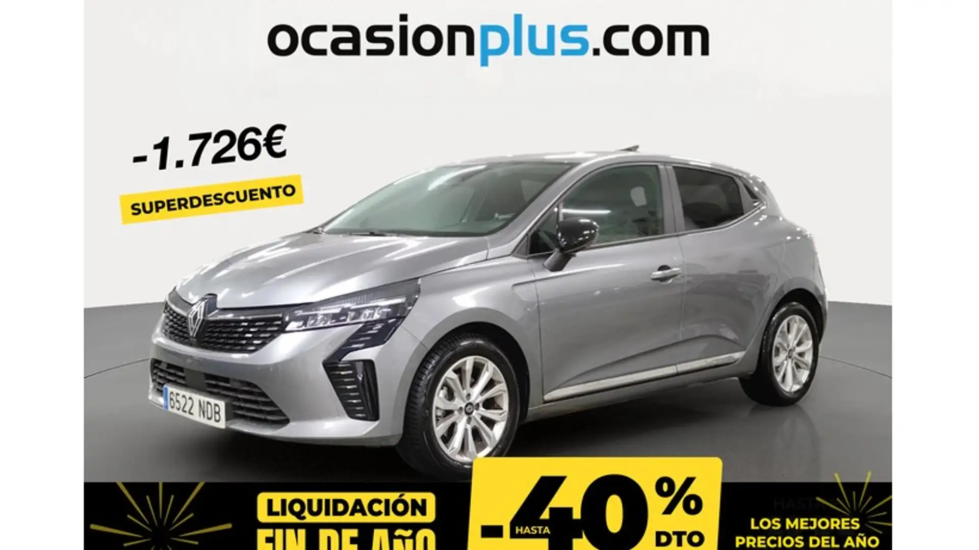 Renault Clio dCi Evolution 74kW Gris - 1