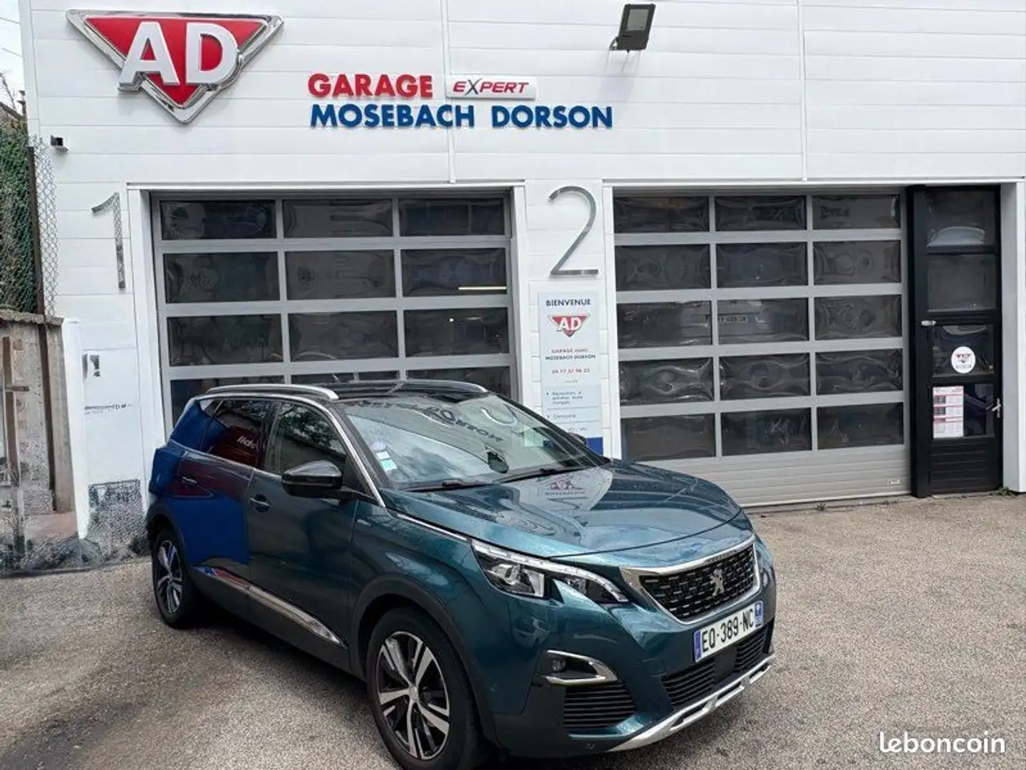 Peugeot 5008 Gt Line 1.6 THP 165 cv boite auto EAT6-toit ouvran Blauw - 1
