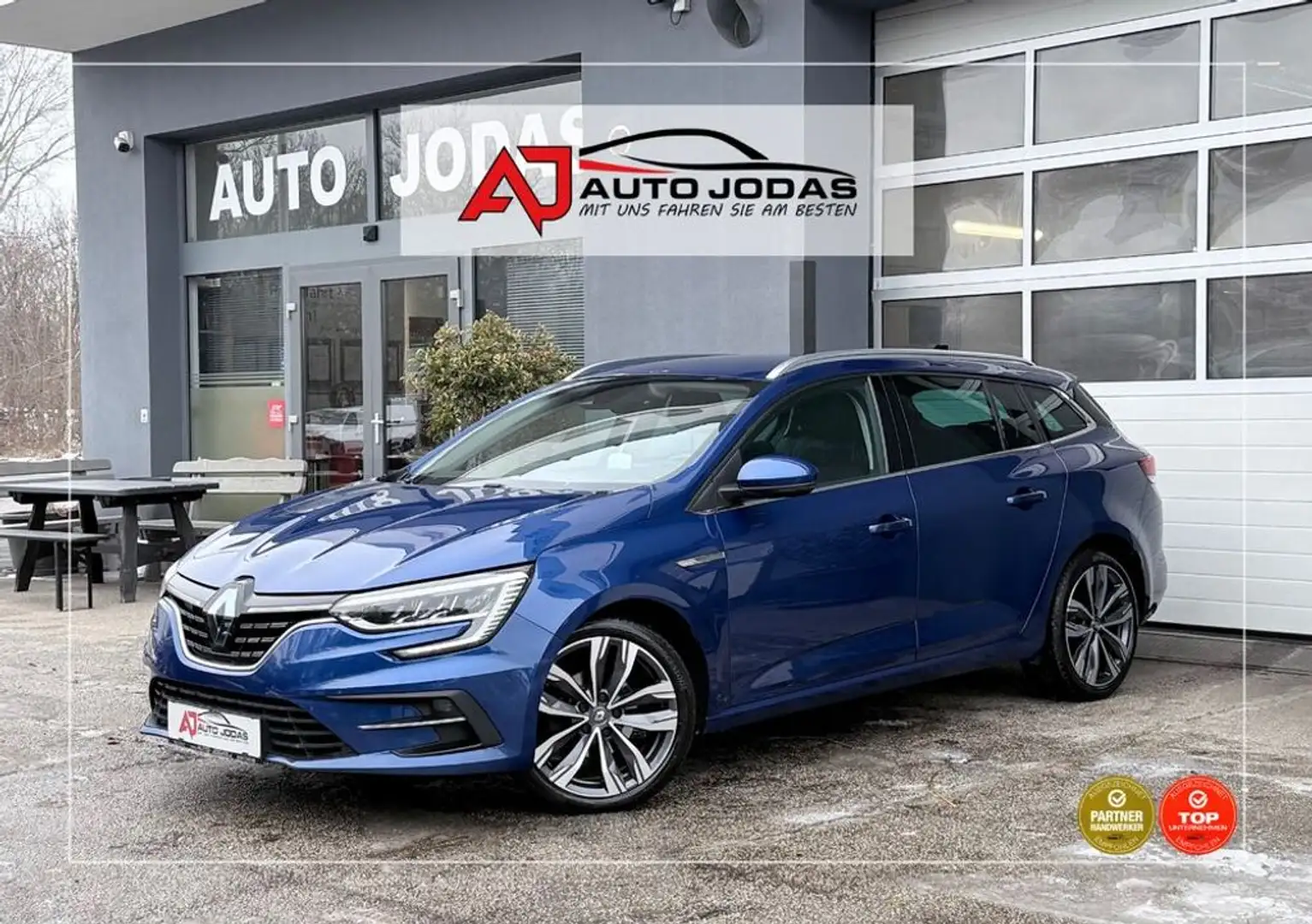 Renault Megane Mégane GT Techno TCe 140 EDC **HuD/Totwinkel** Blau - 1