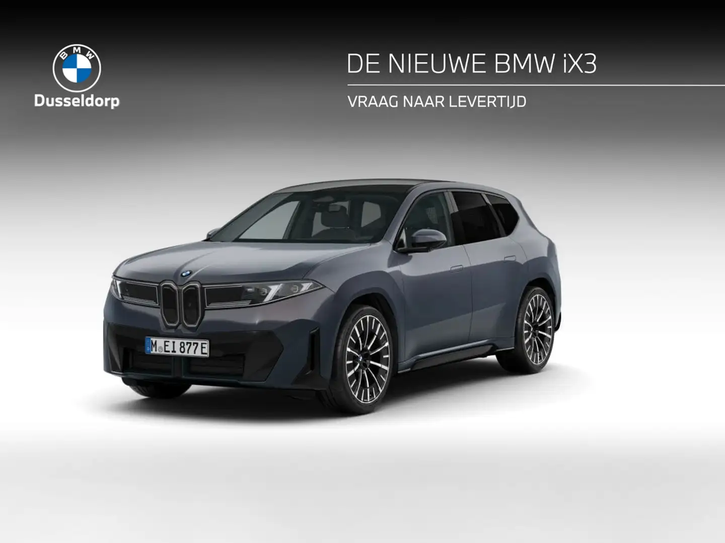 BMW iX3 50 xDrive 113 kWh M Sportpakket Gris - 1