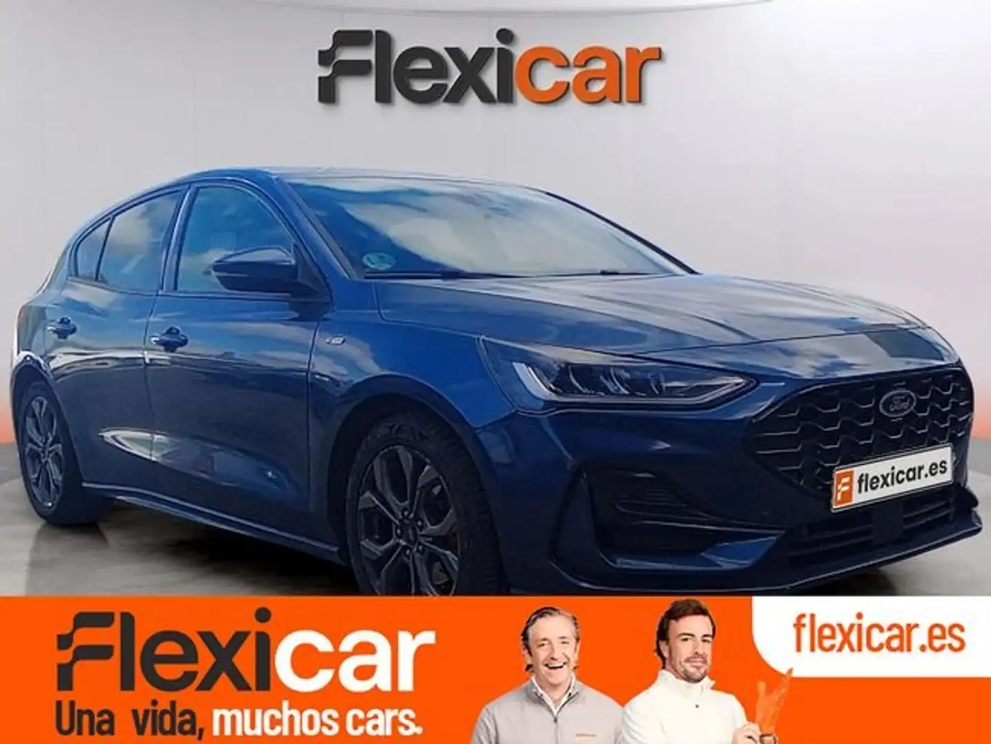 Ford Focus 1.0 Ecoboost MHEV 114kW ST-Line X Bleu - 1