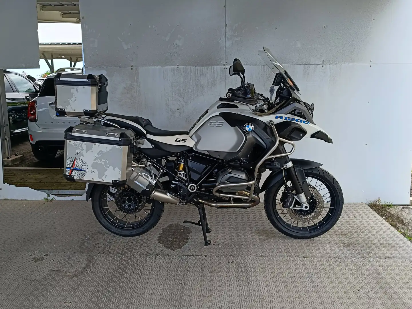 BMW R 1200 GS Adventure Abs my14 Blanc - 1