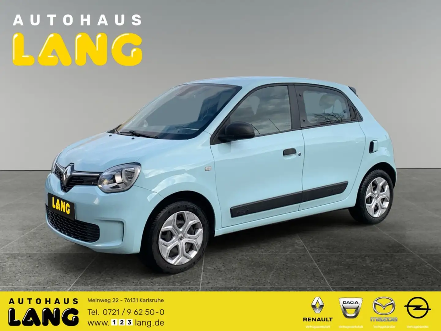 Renault Twingo Twingo III 1.0 SCe 65 Life KLIMA RADIO Bleu - 1