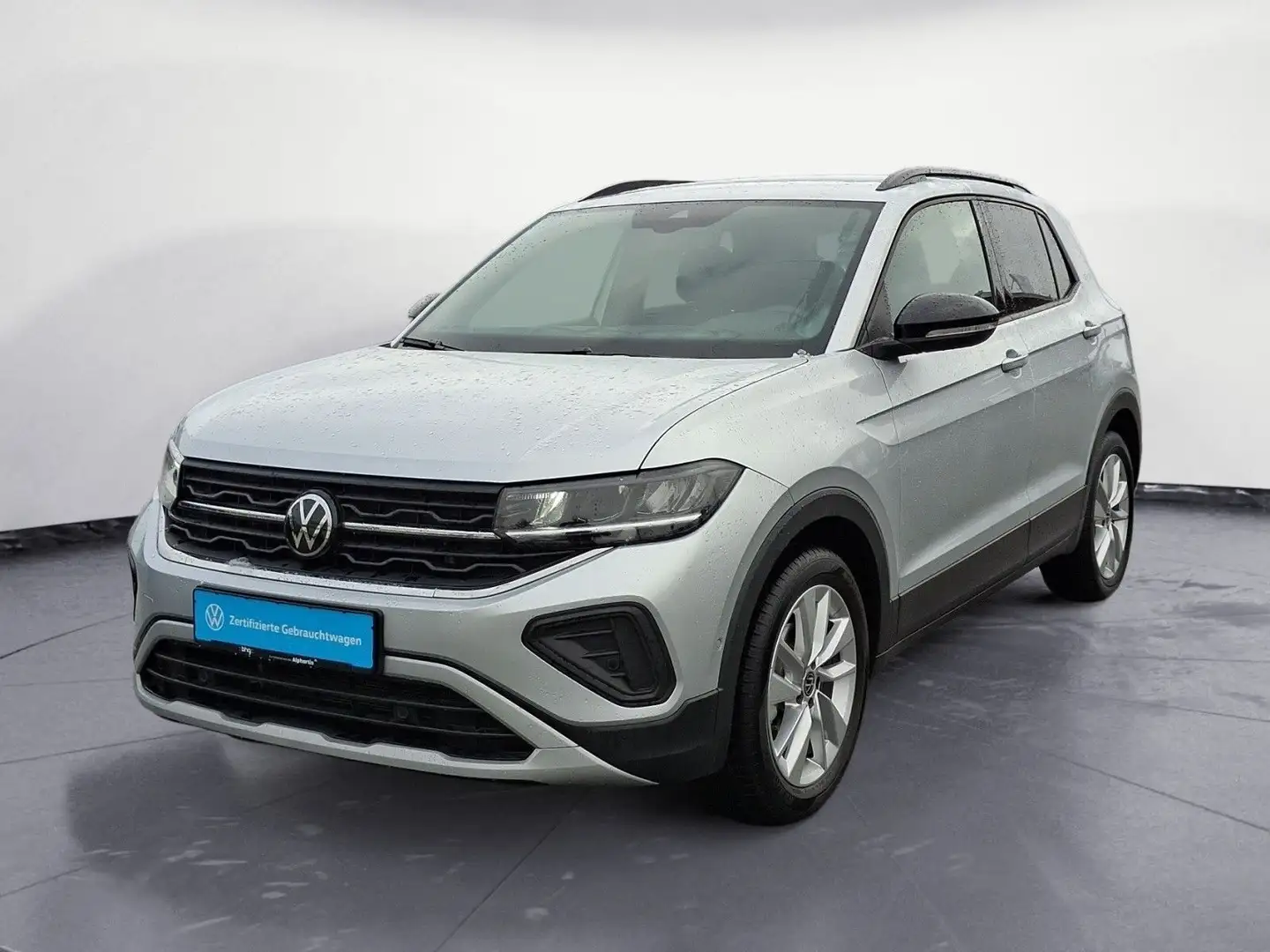 Volkswagen T-Cross 1.0 TSI DSG Climatronic AHK Navi LED ACC Silber - 2