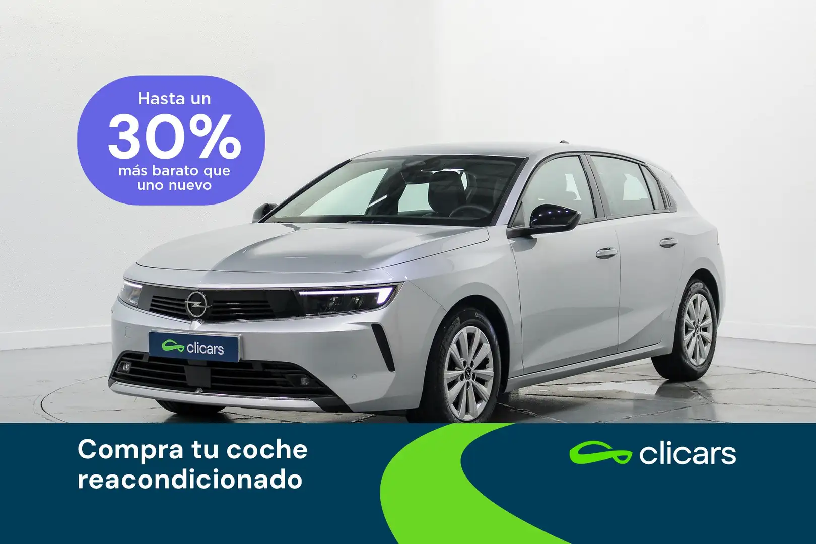Opel Astra 1.2T XHT S/S Edition 130 Plateado - 1