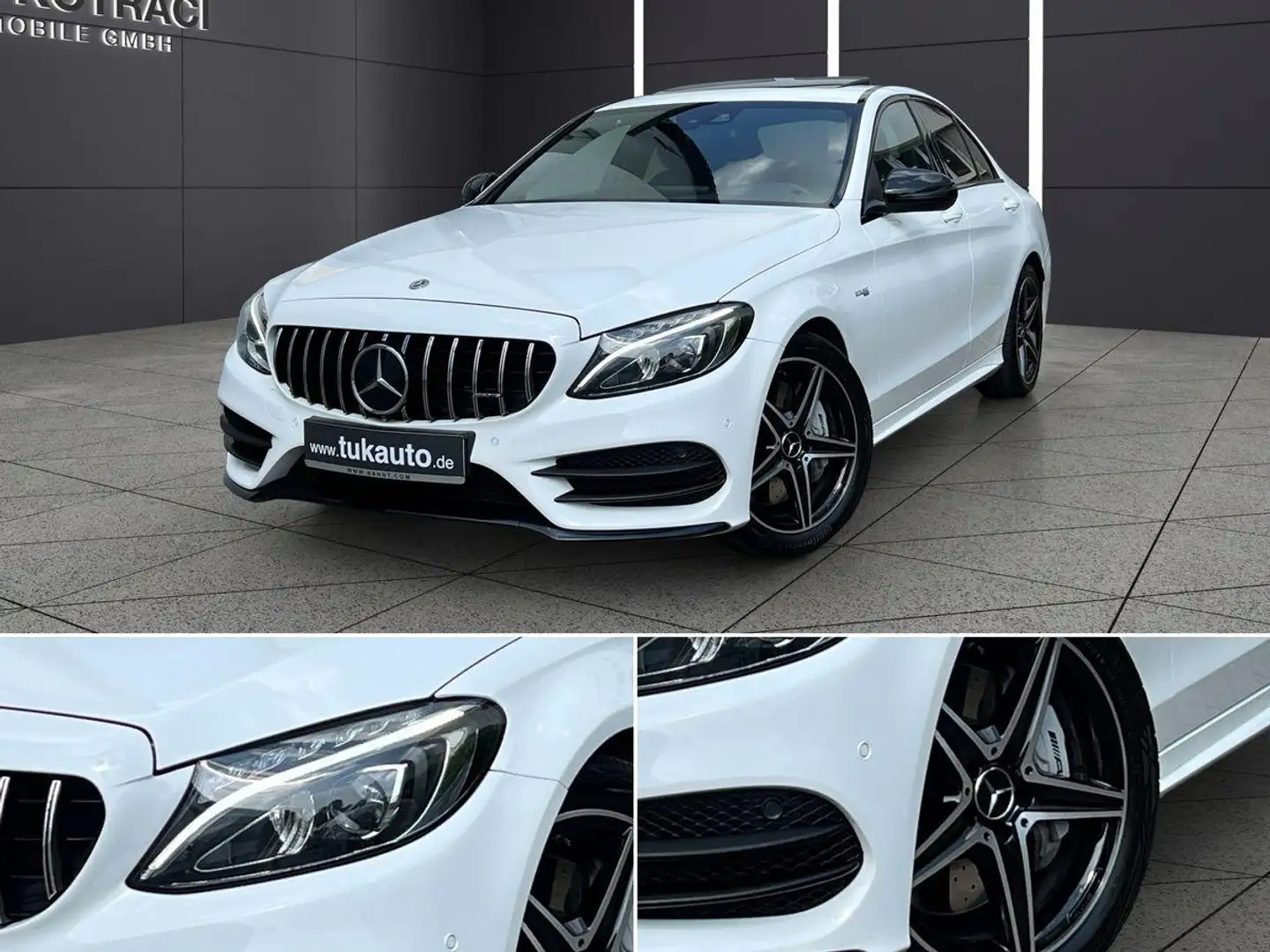 Mercedes-Benz C 43 AMG 4M|DISTRONIC|NIGHT|PERF.ABG|GSD|CAM|LED Weiß - 1