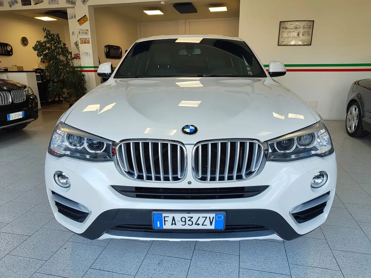 BMW X4 X4 xdrive20d xLine *KM CERTIFICATI* EURO 6B Blanc - 2