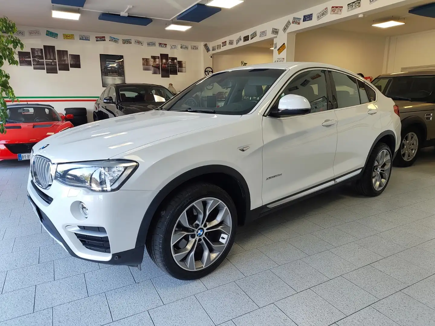 BMW X4 X4 xdrive20d xLine *KM CERTIFICATI* EURO 6B Blanc - 1