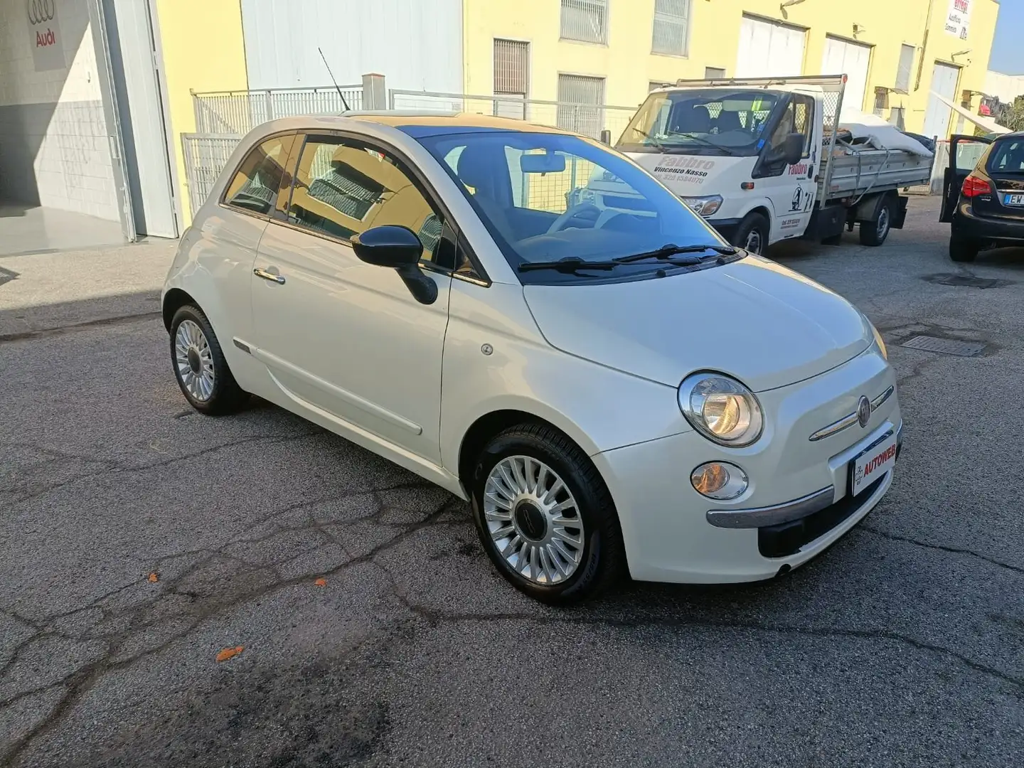 Fiat 500 1.2 Lounge 69cv Bianco - 2