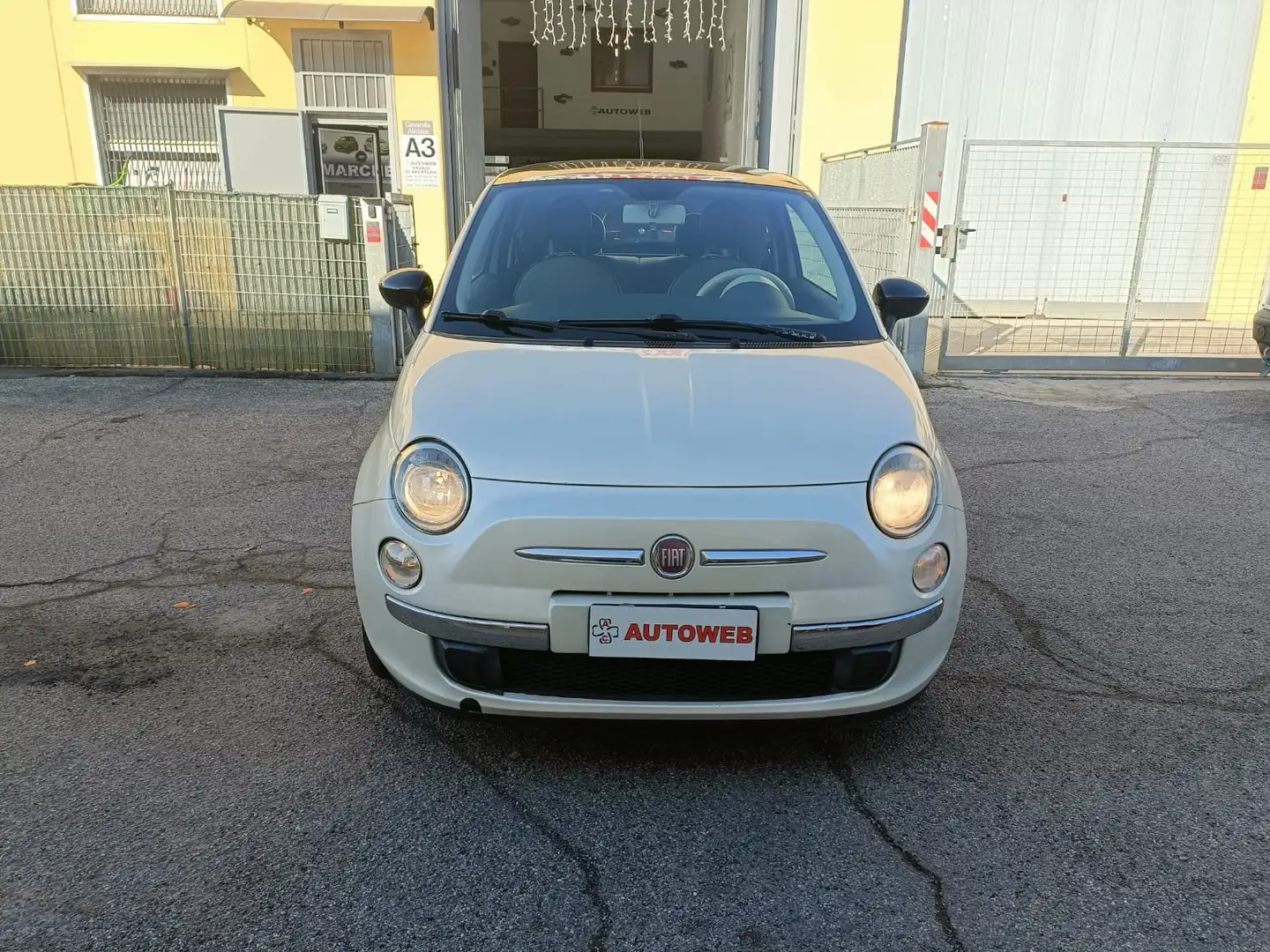Fiat 500 1.2 Lounge 69cv Bianco - 1