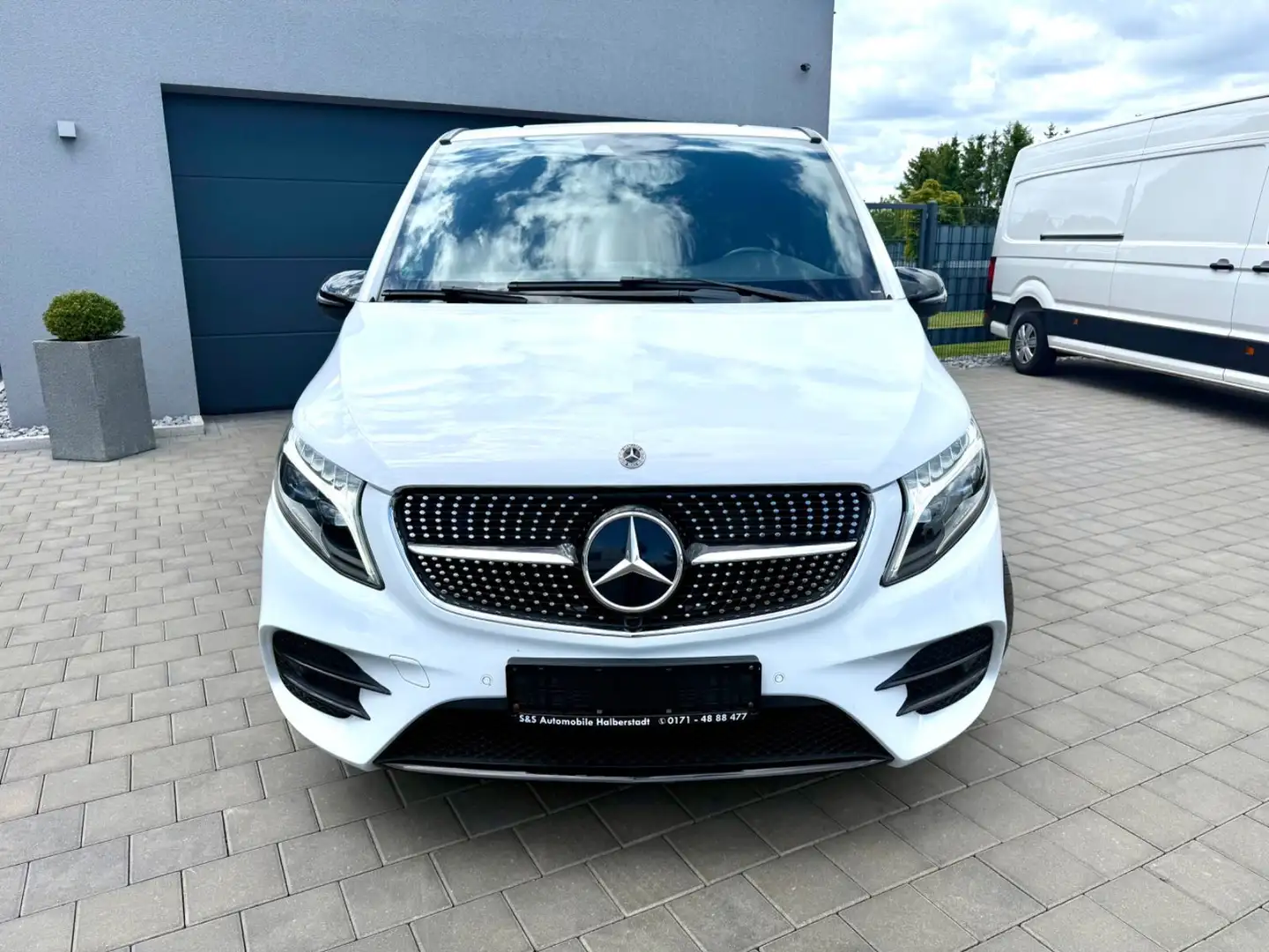 Mercedes-Benz V 250 d AMG-Line Standheizung Leder Lang Edition Blanco - 2