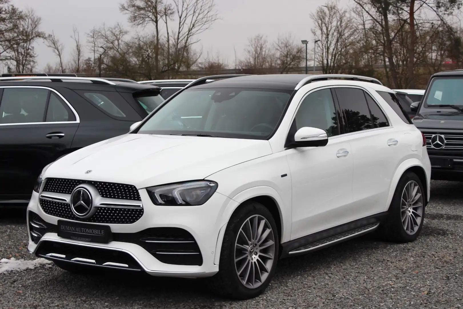 Mercedes-Benz GLE 350 de 4MATIC AMG-STYLING PANO AHK 21 ZOLL Blanc - 1