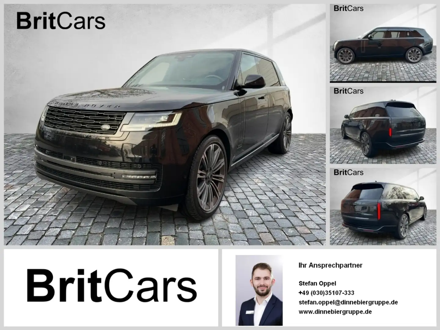 Land Rover Range Rover LWB (7-Sitze) P530 Autobiography SD Noir - 1