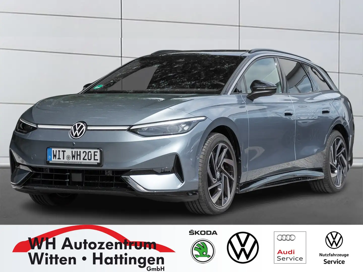 Volkswagen ID.7 Tourer Pro PANORAMA WÄRMEPUMPE AHK AREAVIEW DCC Blau - 1