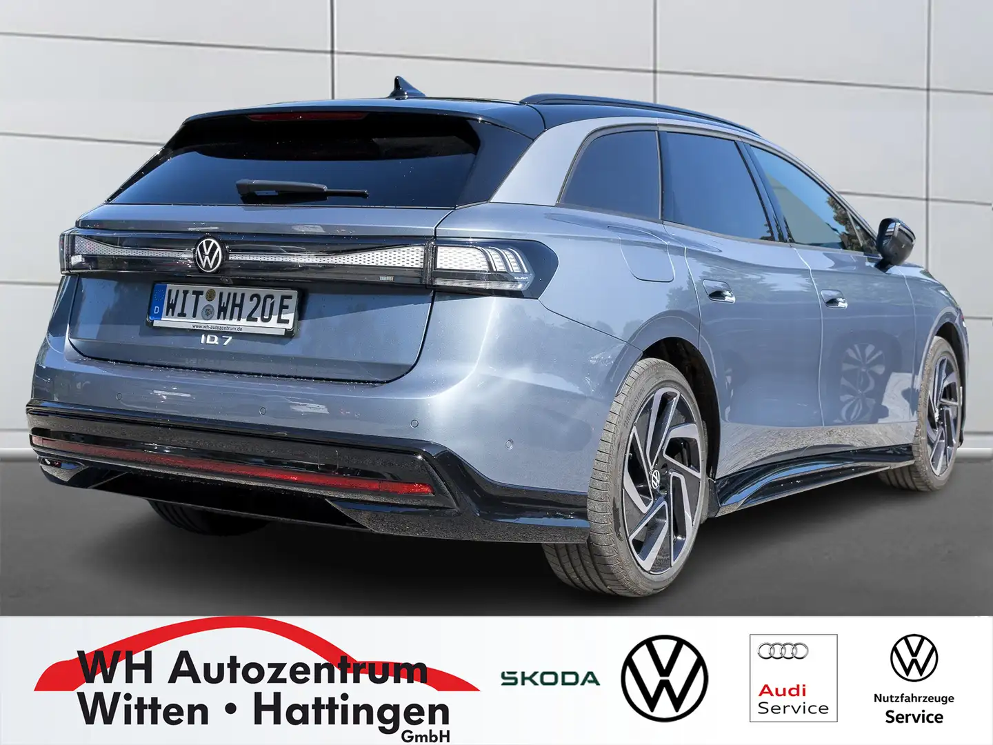 Volkswagen ID.7 Tourer Pro PANORAMA WÄRMEPUMPE AHK AREAVIEW DCC Blau - 2