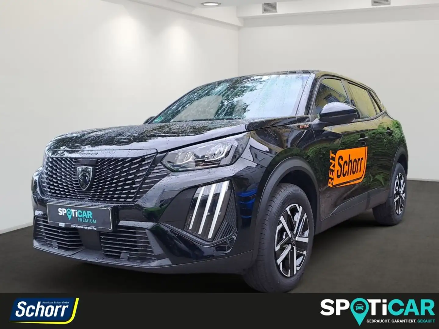 Peugeot 2008 PureTech 100 Style Schwarz - 1