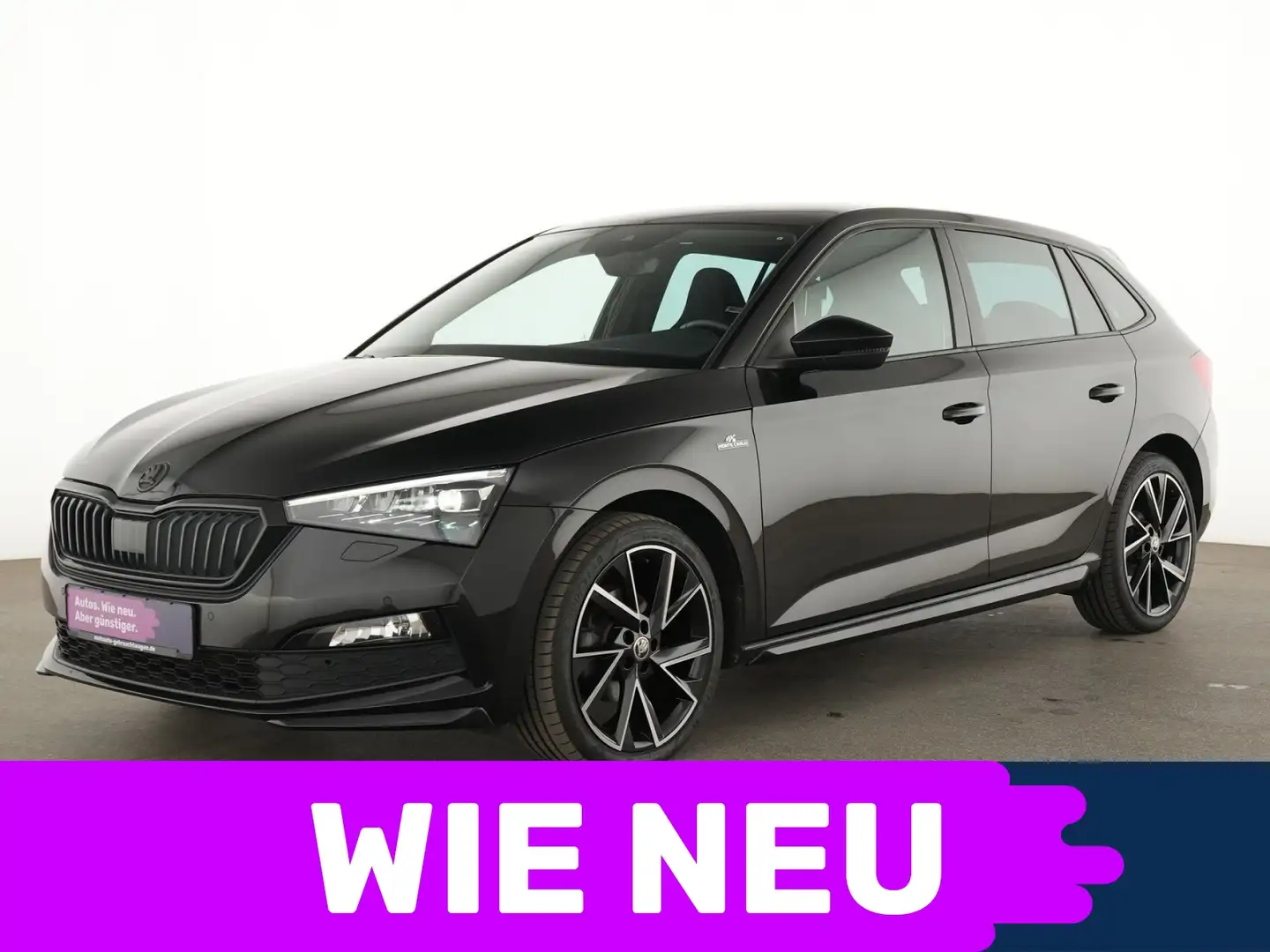 Skoda Scala Monte Carlo MATRIX-LED|Kamera|Pano|CarPlay Schwarz - 1