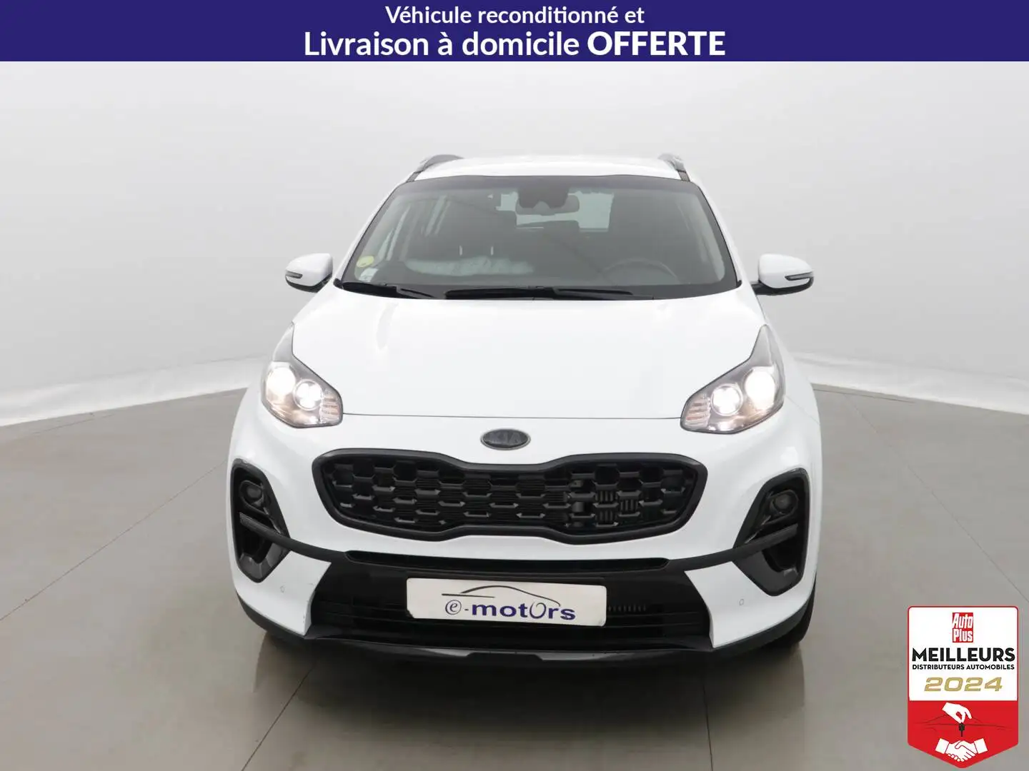 Kia Sportage 1.6 CRDi 136ch MHEV BVM6 4x2 Black Edition Alb - 2