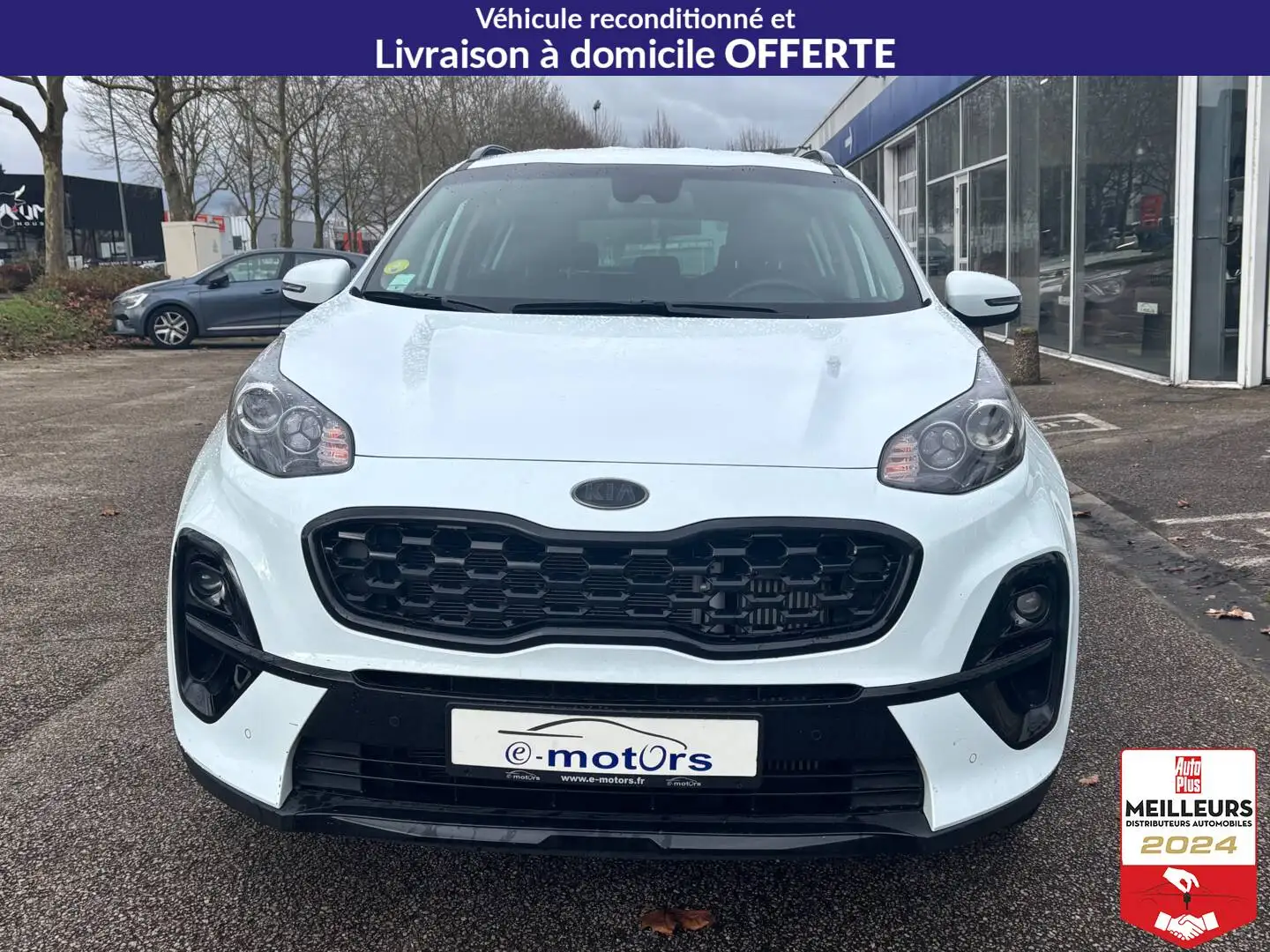 Kia Sportage 1.6 CRDi 136ch MHEV BVM6 4x2 Black Edition Blanc - 2