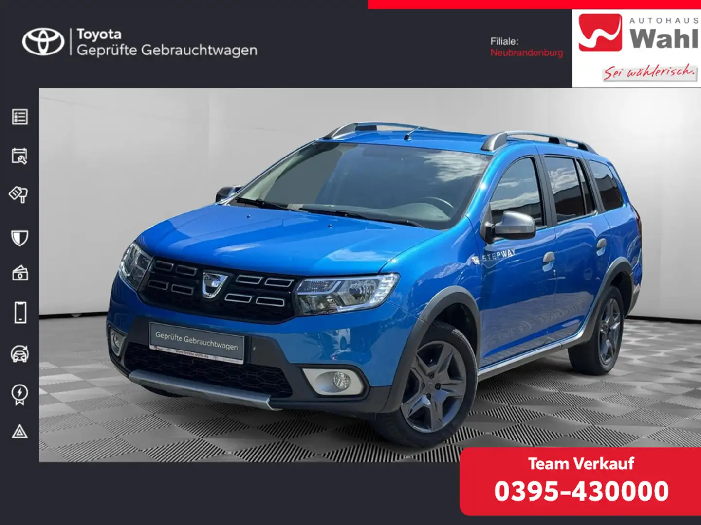 Dacia Logan MCV II Kombi 0.9 Stepway Celebration Blau - 1