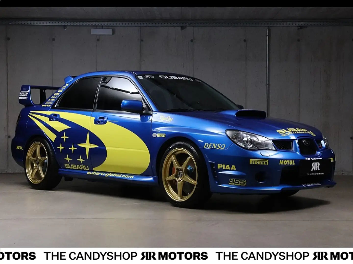 Subaru Impreza II WRX STi Limited *SonderlackWRC*OMP*STi* Blau - 1