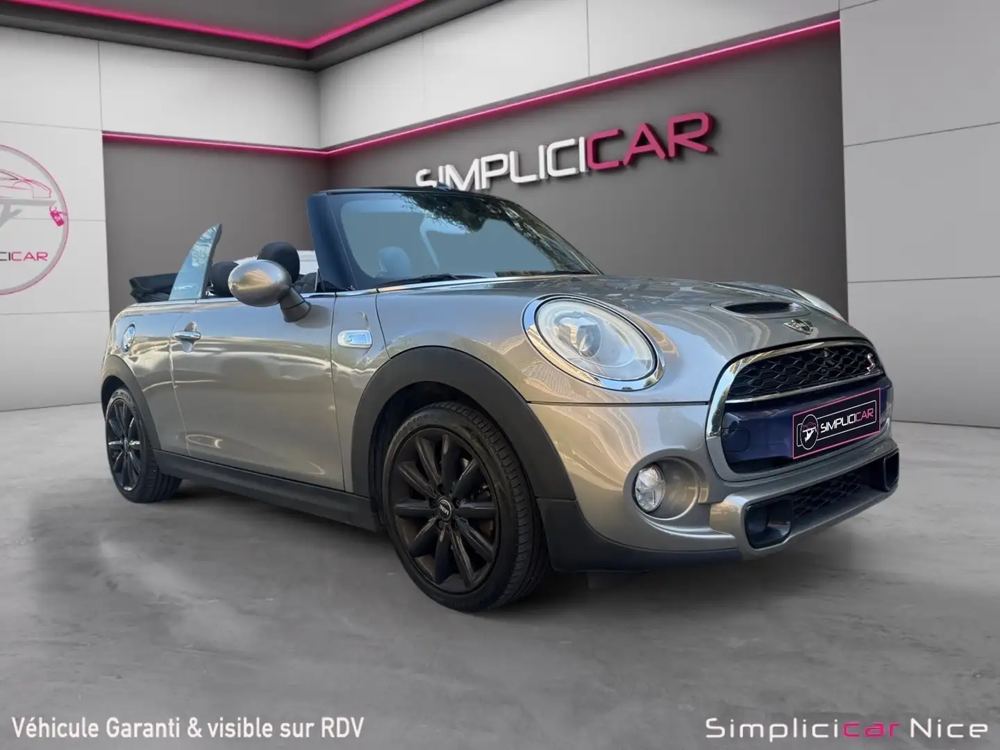 MINI Cooper S Cabrio CHILI Gris - 1