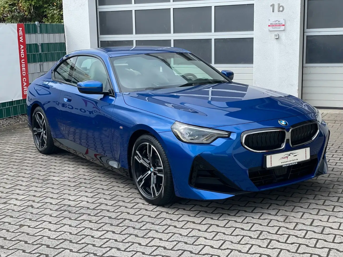 BMW 218 i Coupe|M-Sport|HUD|Leder|Stop&Go|Kamera| Bleu - 1
