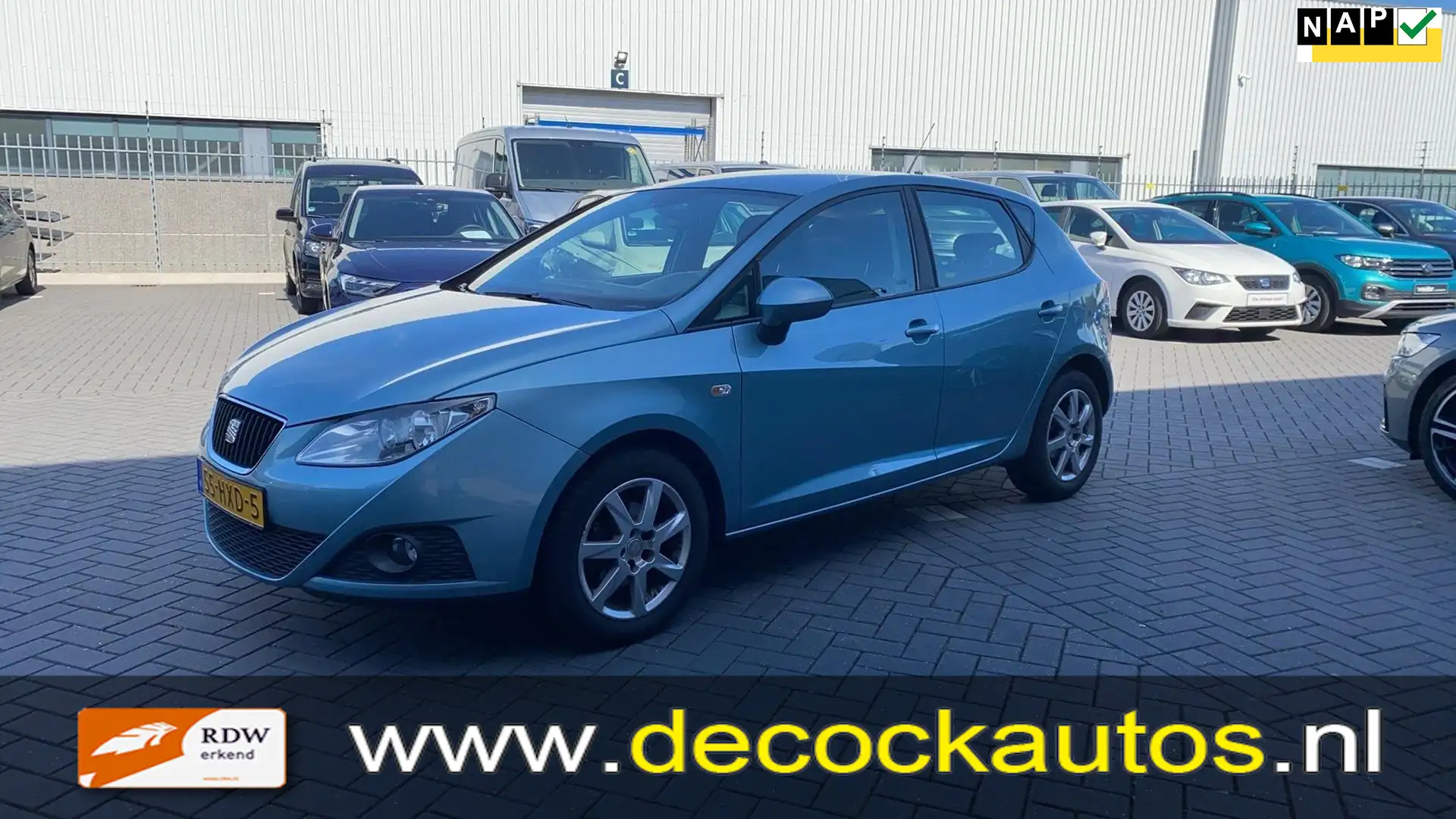 SEAT Ibiza 1.4 Stylance Blauw - 1