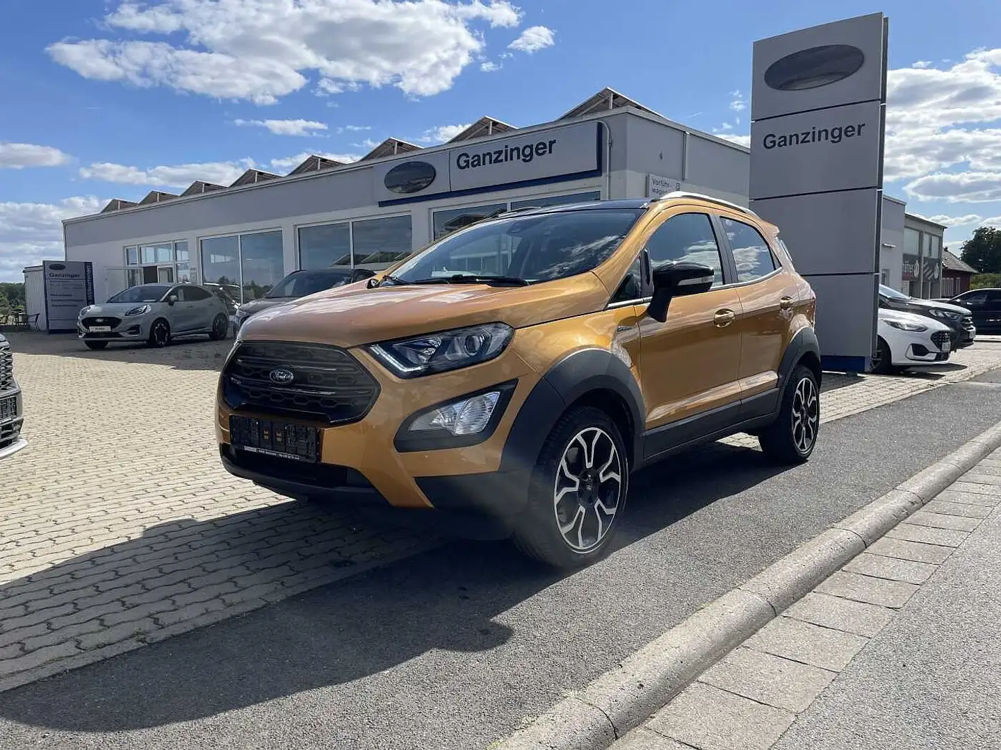 Ford EcoSport Active, GARANTIE BIS 01/28+LED+DAB+PDC+WINTER-PAKE Jaune - 1