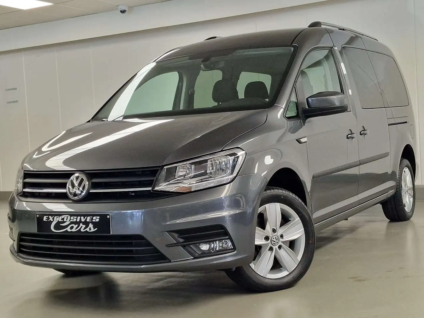 Volkswagen Caddy 2.0 TDI 102 CV MAXI FAMILY 7 PLACES DSG GPS CLIM Gris - 1