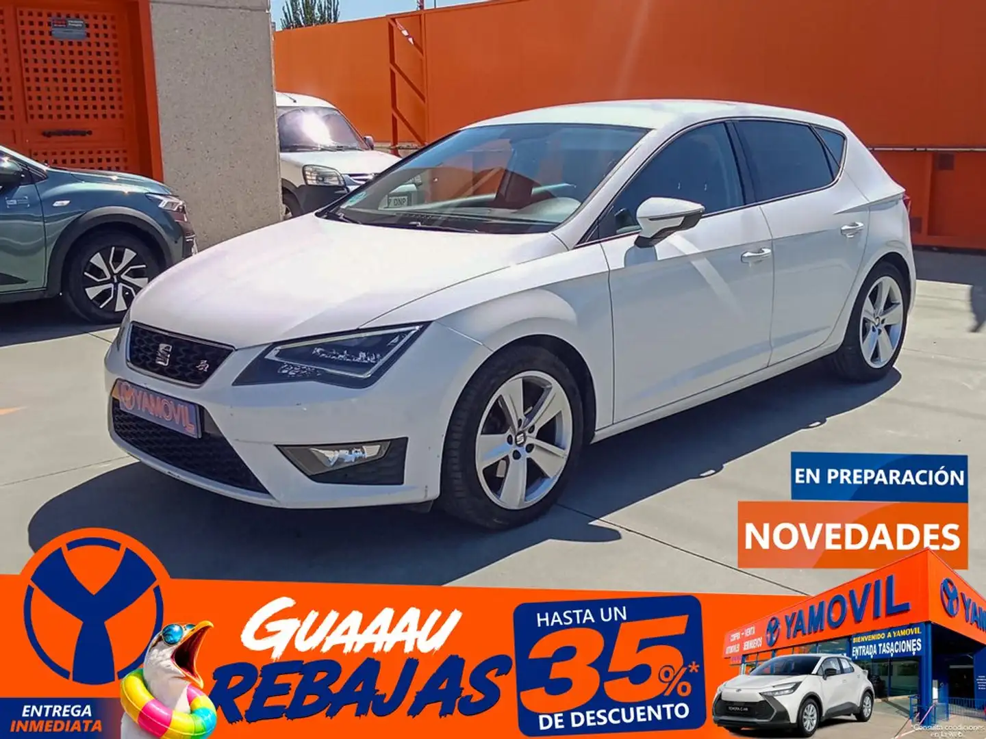 SEAT Leon 2.0TDI CR S&S FR 150 Blanco - 1