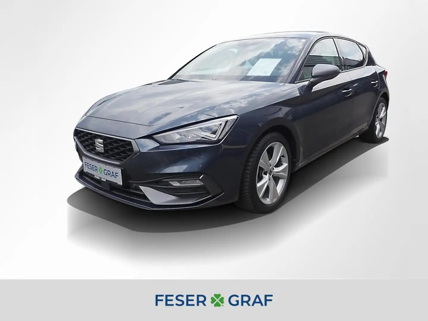 SEAT Leon FR 2.0 TDI - Kamera,Navi,Fulllink,LED, Gris - 1