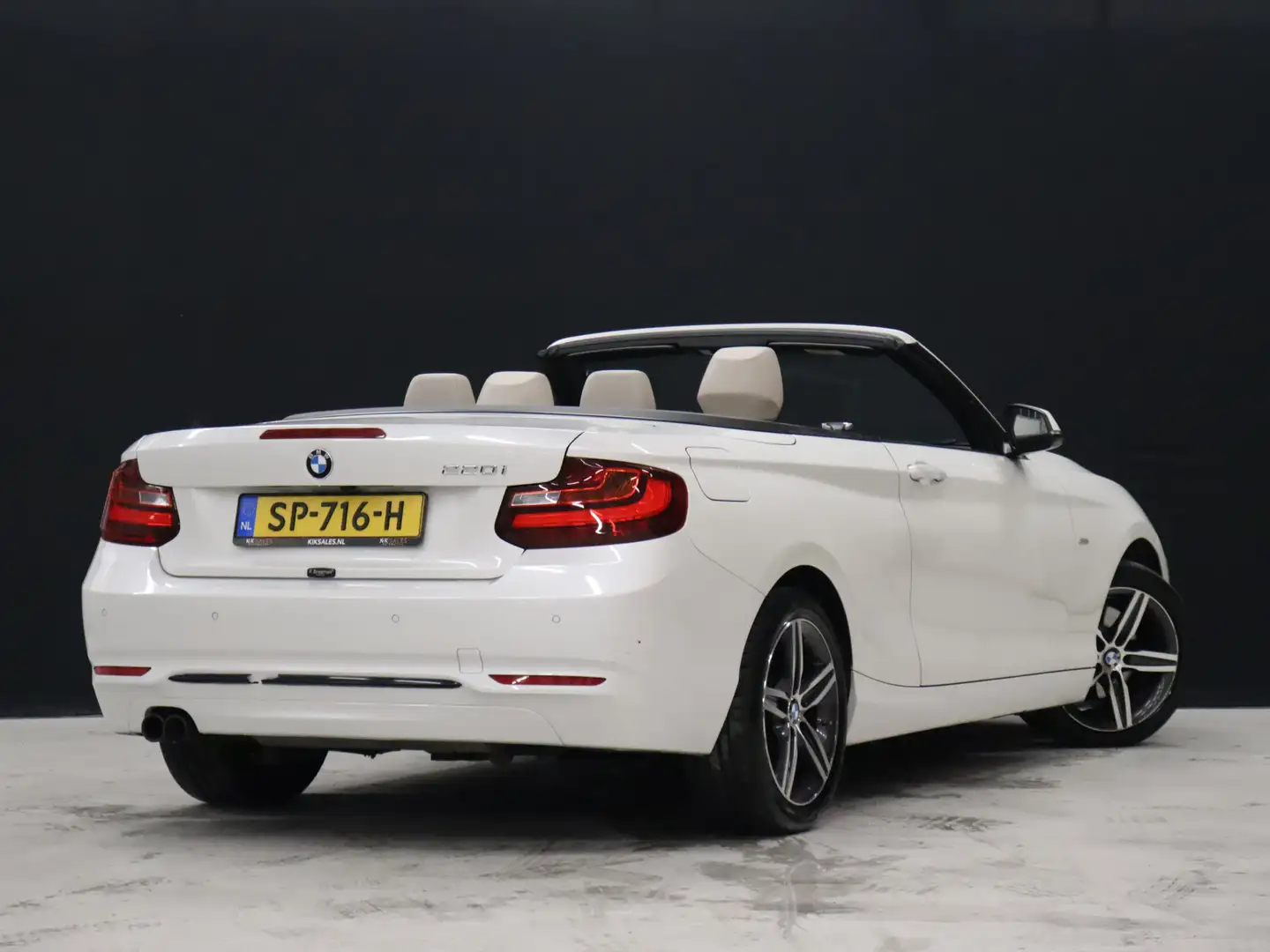 BMW 220 2-serie Cabrio 220i High Executive [CAMERA, VOL LE Wit - 2