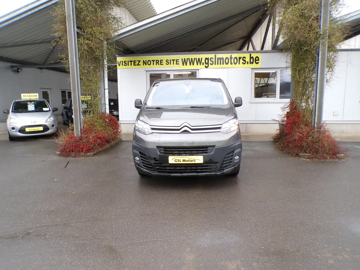 Citroen Jumpy 2.0HDi 120cv 3place gris 06/20 Airco GPS Caméra Gris - 2